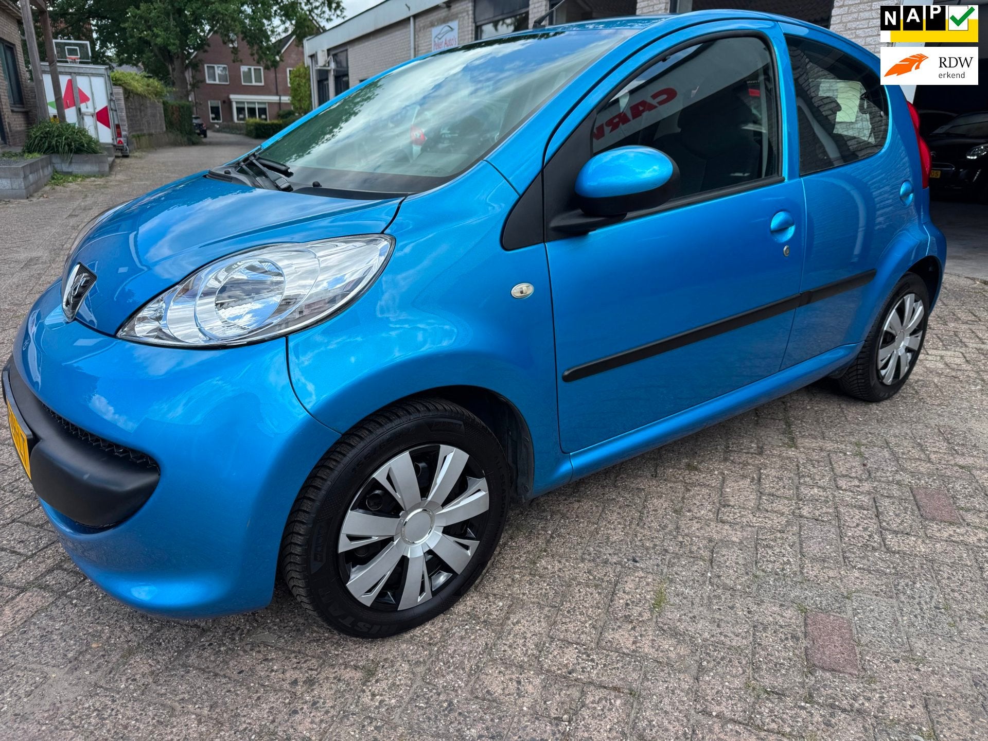 Peugeot 107 1.0-12V XS AUTOMAAT AIRCO ORG 95689 KM NAP VOLLE, Gebruikt, 68 pk, Bedrijf, Euro 4