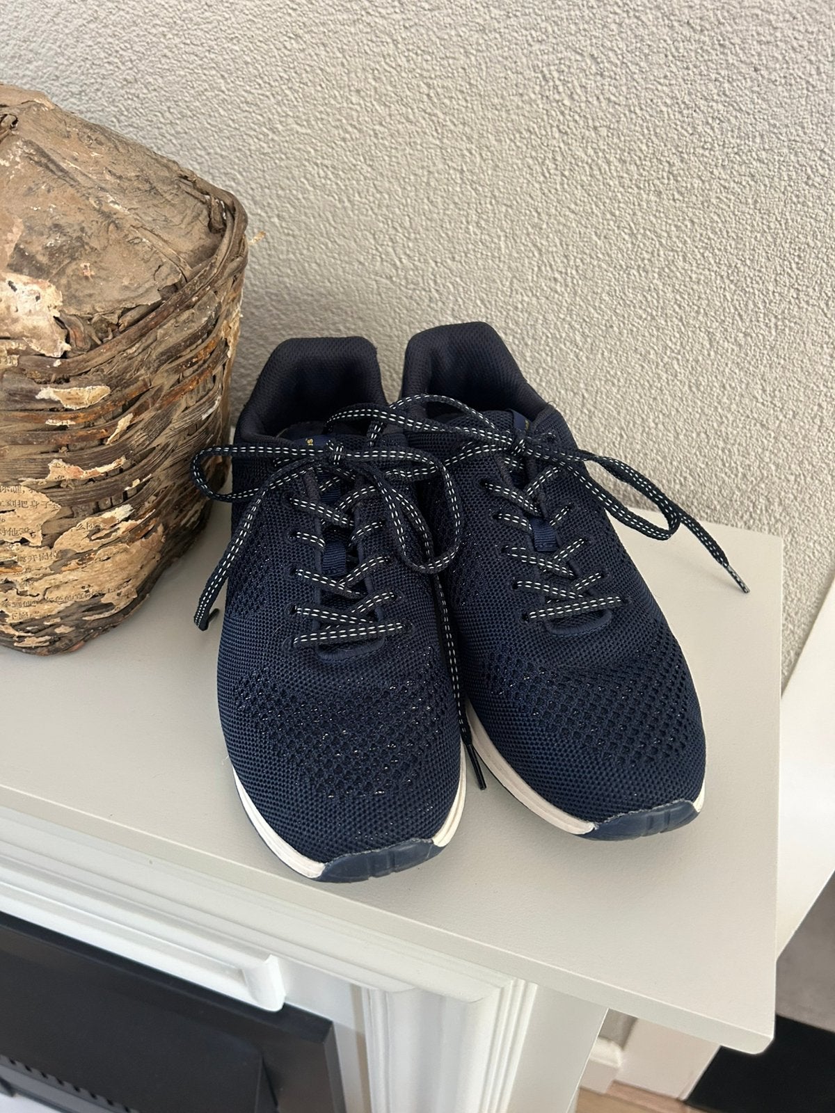 Hush Puppies sneakers donkerblauw maat 39, Kleding | Dames, Ophalen of Verzenden, Zo goed als nieuw, Blauw, Sneakers of Gympen