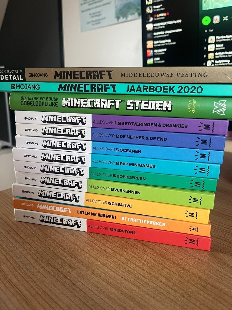 Minecraft boekencollectie, Boeken, Gelezen, Fictie algemeen, Mojang, Ophalen of Verzenden