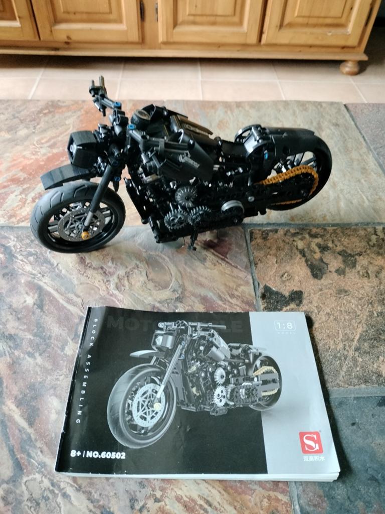 Bonstorm Harley-Davidson Motorfiets Bouwpakket 1:8 - 586, Ophalen