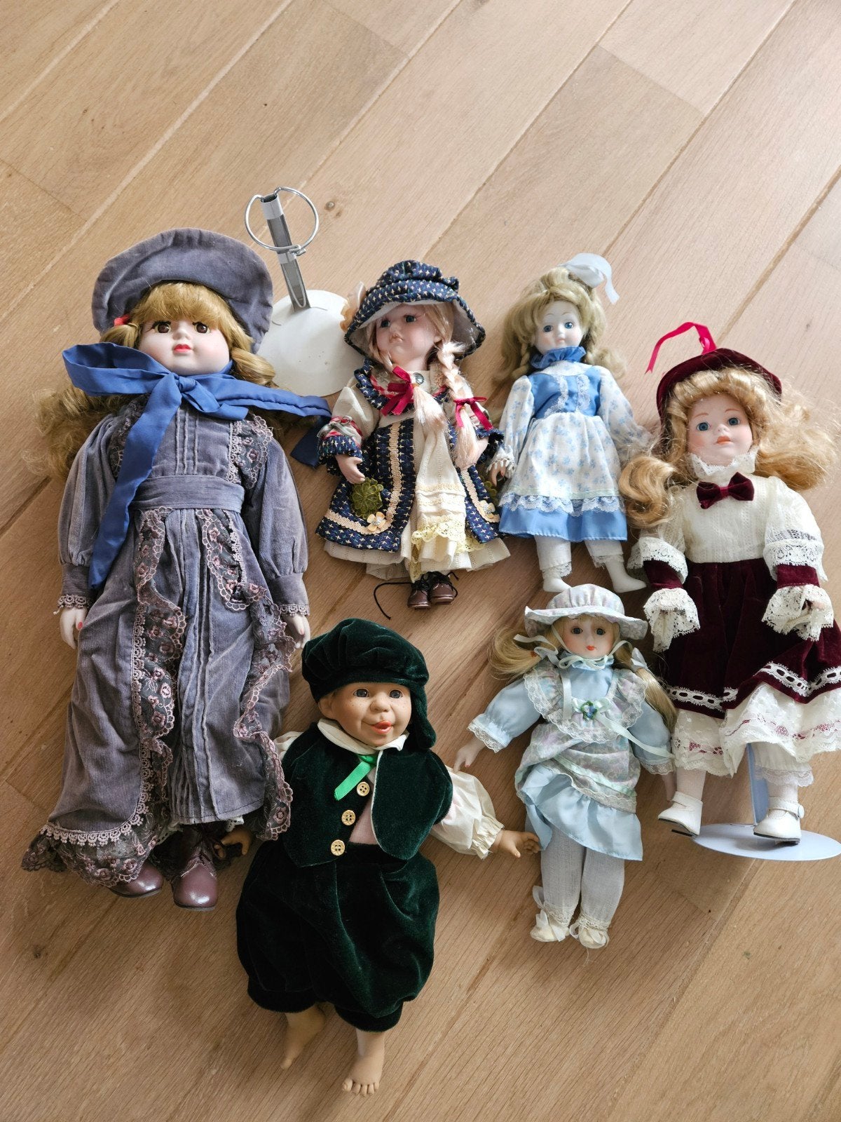 Mooie verzameling van diverse poppen, Verzamelen, Poppen, Ophalen of Verzenden, Gebruikt, Pop