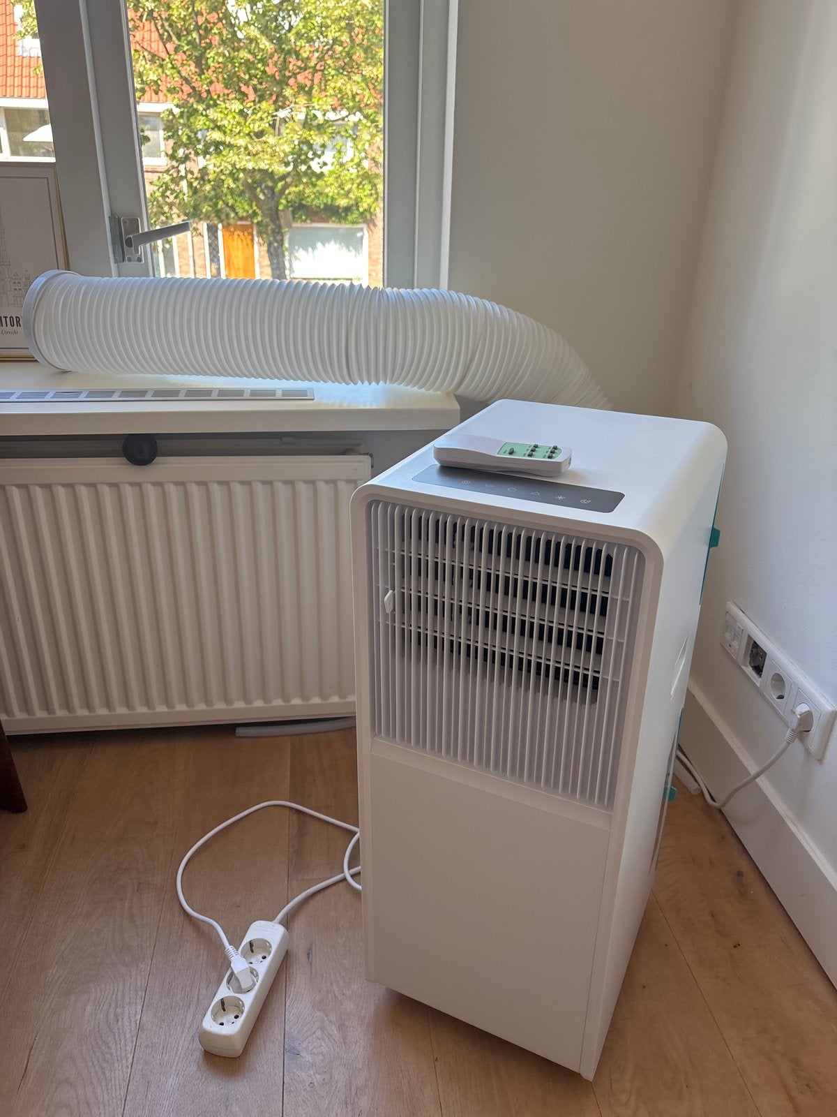 Handson Draagbare Airco 7000 BTU - ZGAN, Ophalen, Minder dan 60 m³, Zo goed als nieuw, Koelen en Ontvochtigen