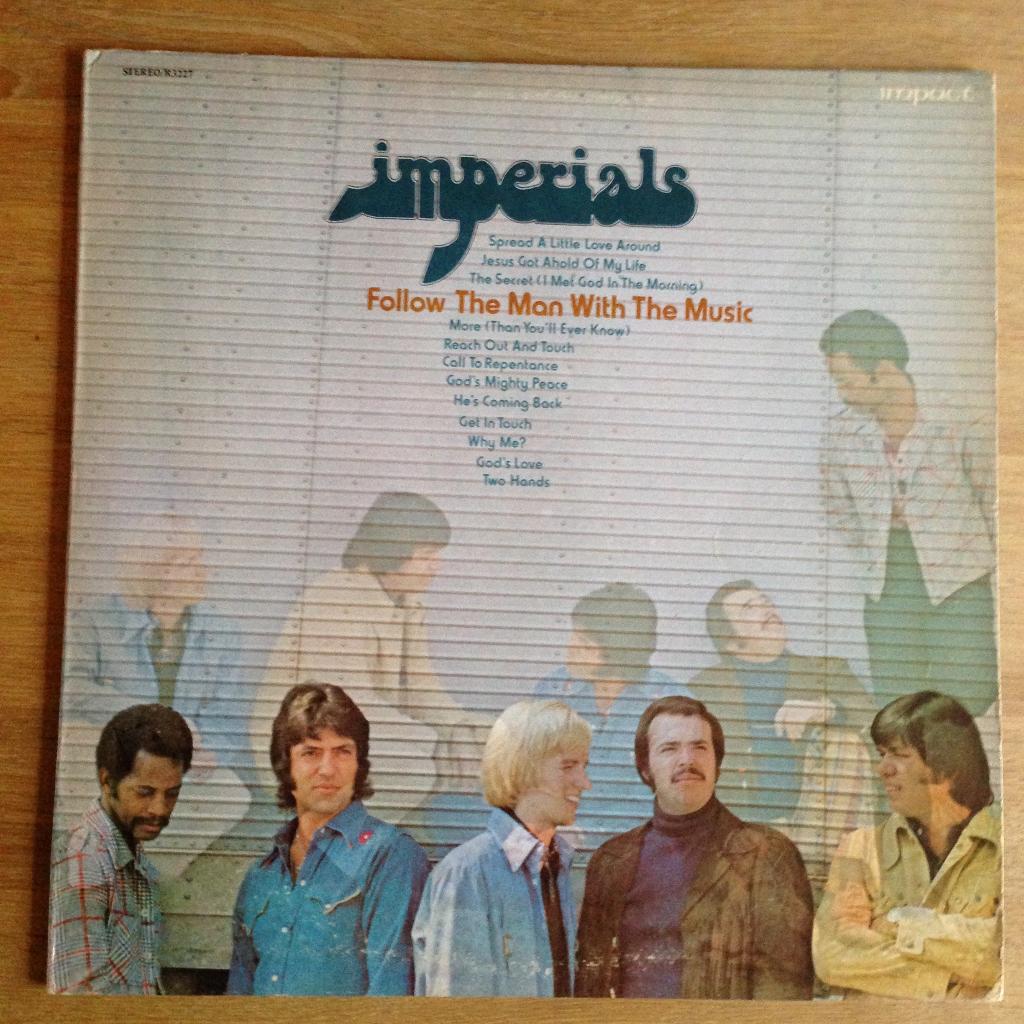 Imperials - Follow The Man With The Music LP, Ophalen, Gebruikt, 12 inch