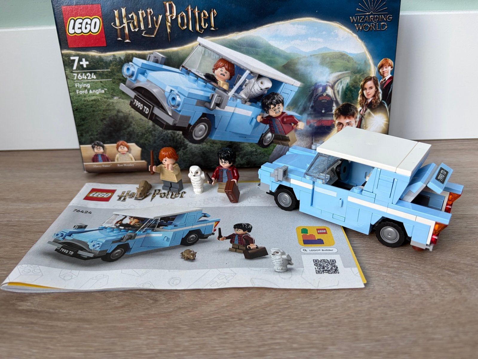 LEGO Harry Potter De Vliegende Ford Anglia 76424, Ophalen of Verzenden, Zo goed als nieuw, Overige merken