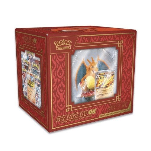 Pokémon TCG: Charizard ex Premium Collectie Box, Hobby en Vrije tijd, Ophalen of Verzenden, Nieuw, Overige typen
