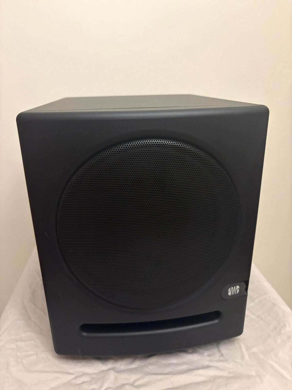 Set met subwoofer, speakers, audio interface en microfoon, Ophalen, Subwoofer, Zo goed als nieuw, Pioneer