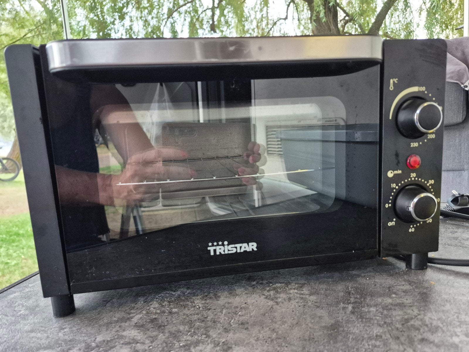 Tristar Mini-oven - Compact en Functioneel, Minder dan 45 cm, Minder dan 45 cm, Ophalen of Verzenden, Zo goed als nieuw
