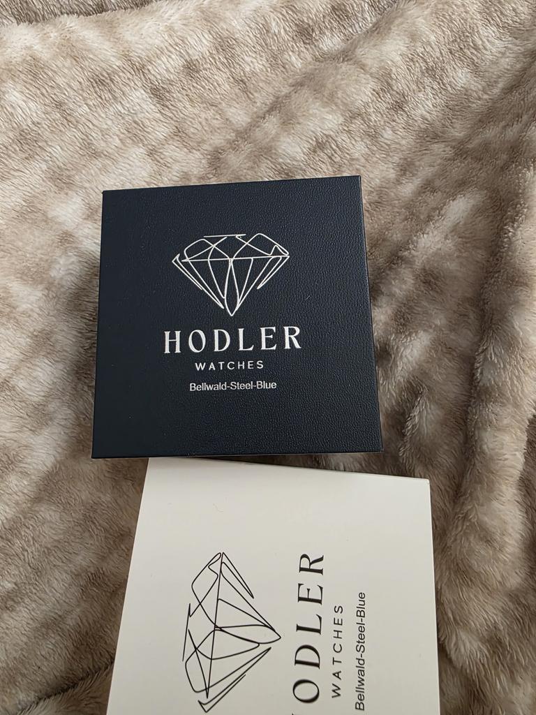 Hodler Bellwald Herenhorloge - Blue, Sieraden, Tassen en Uiterlijk, Horloges | Heren, Staal, Staal, Polshorloge, Nieuw