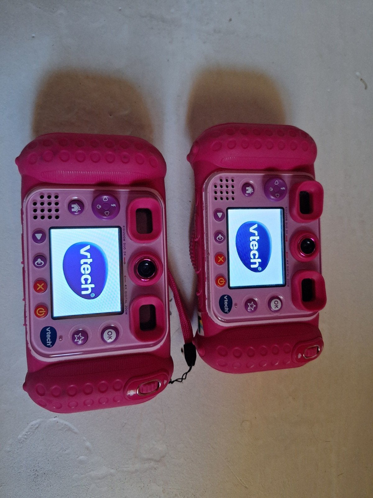 2x VTech Kidizoom Duo DX kindercamera (prijs zie omschr), Gebruikt, Compact, Ophalen of Verzenden, Overige Merken