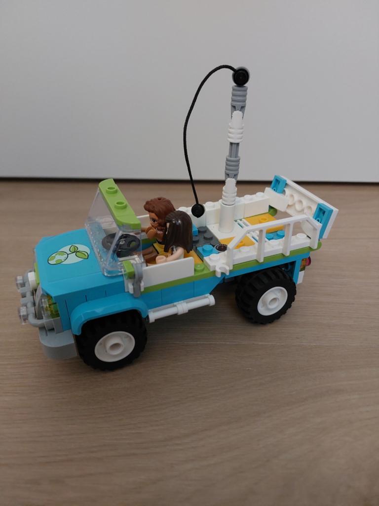Lego Friends Safari Jeep met Poppetjes, Ophalen of Verzenden, Gebruikt, Overige typen