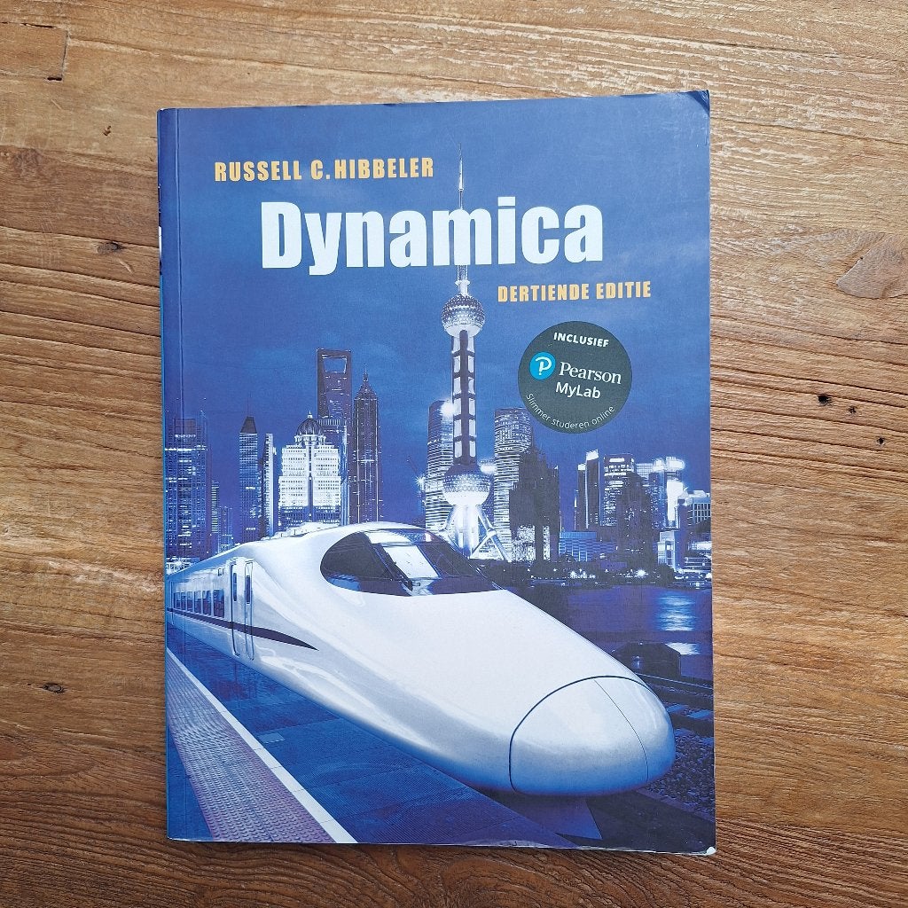 Studieboek Dynamica 13e editie, Zo goed als nieuw, Russell C. Hibbeler, Beta, HBO