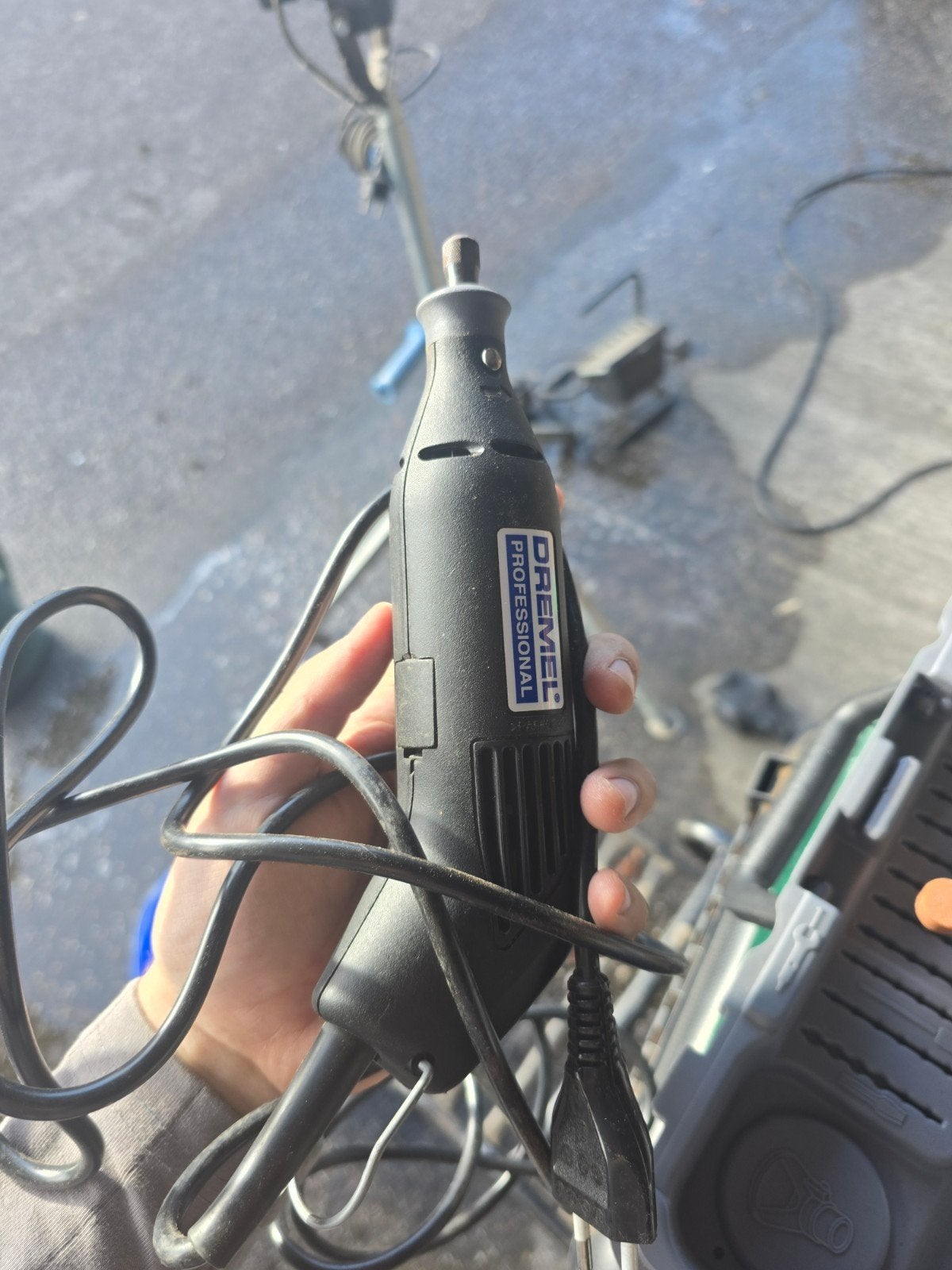 Dremel Professional met accessoires in koffer, Ophalen of Verzenden, Gebruikt
