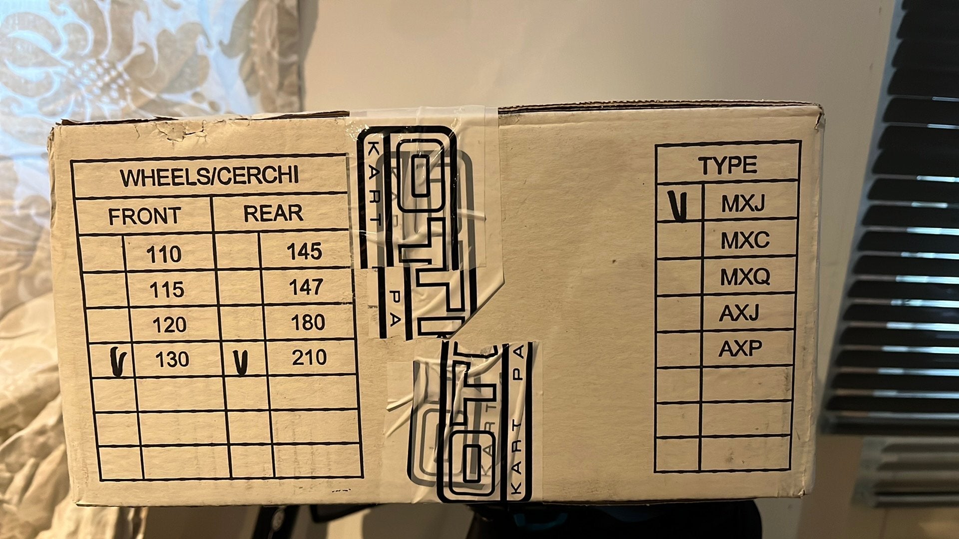 Set otk magnesium velgen MXJ, Ophalen, Nieuw, Onderdelen Kart