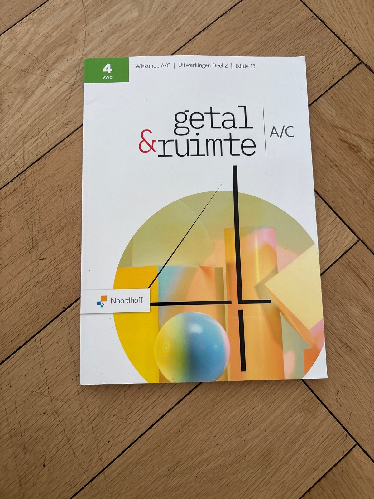 Getal & Ruimte Wiskunde A/C VWO Uitwerkingen Deel 2 Editie 1, Ophalen of Verzenden, Zo goed als nieuw, VWO, Wiskunde A