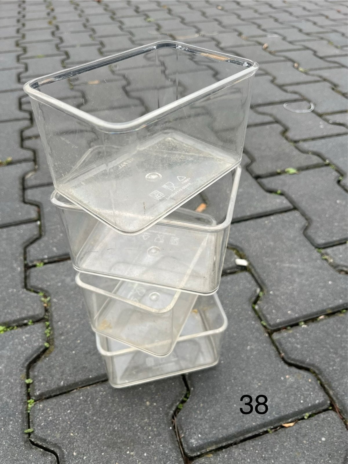 Mepal bakjes zonder deksel voor opslag, Gebruikt, Ophalen of Verzenden, Minder dan 40 cm, Minder dan 35 cm
