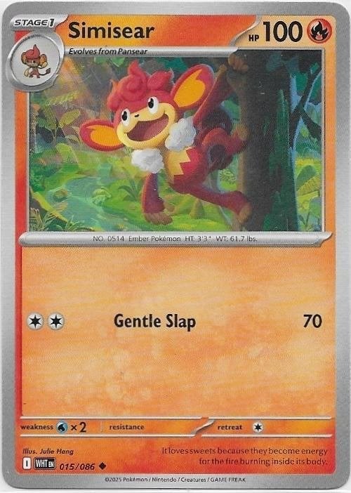 White Flare,  Simisear [uncommon] 15/86, Verzenden, Nieuw, Losse kaart