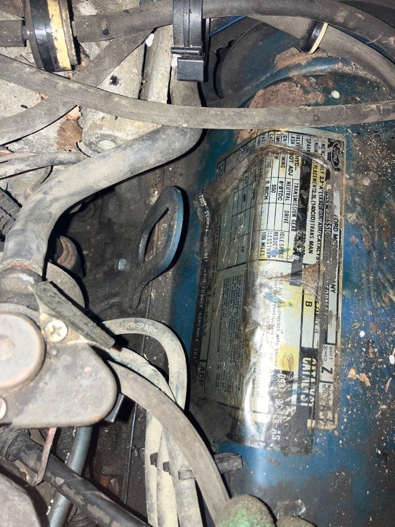 Ford USA 2.3 liter, 4 cilinder jaren '70, Auto-onderdelen, Motor en Toebehoren, Ophalen, Gebruikt, Ford USA