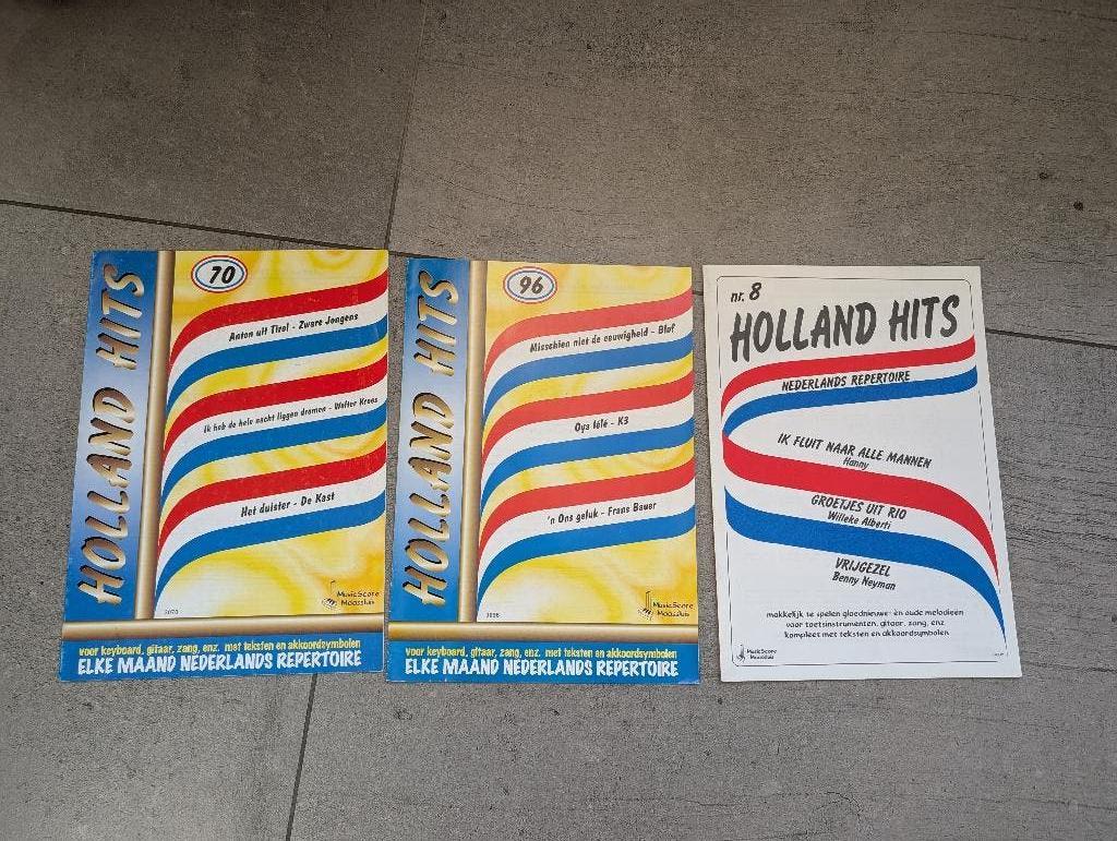 Keyboard bladmuziek - Hollandse Hits, Muziek en Instrumenten, Bladmuziek, Overige genres, Overige soorten, Ophalen of Verzenden
