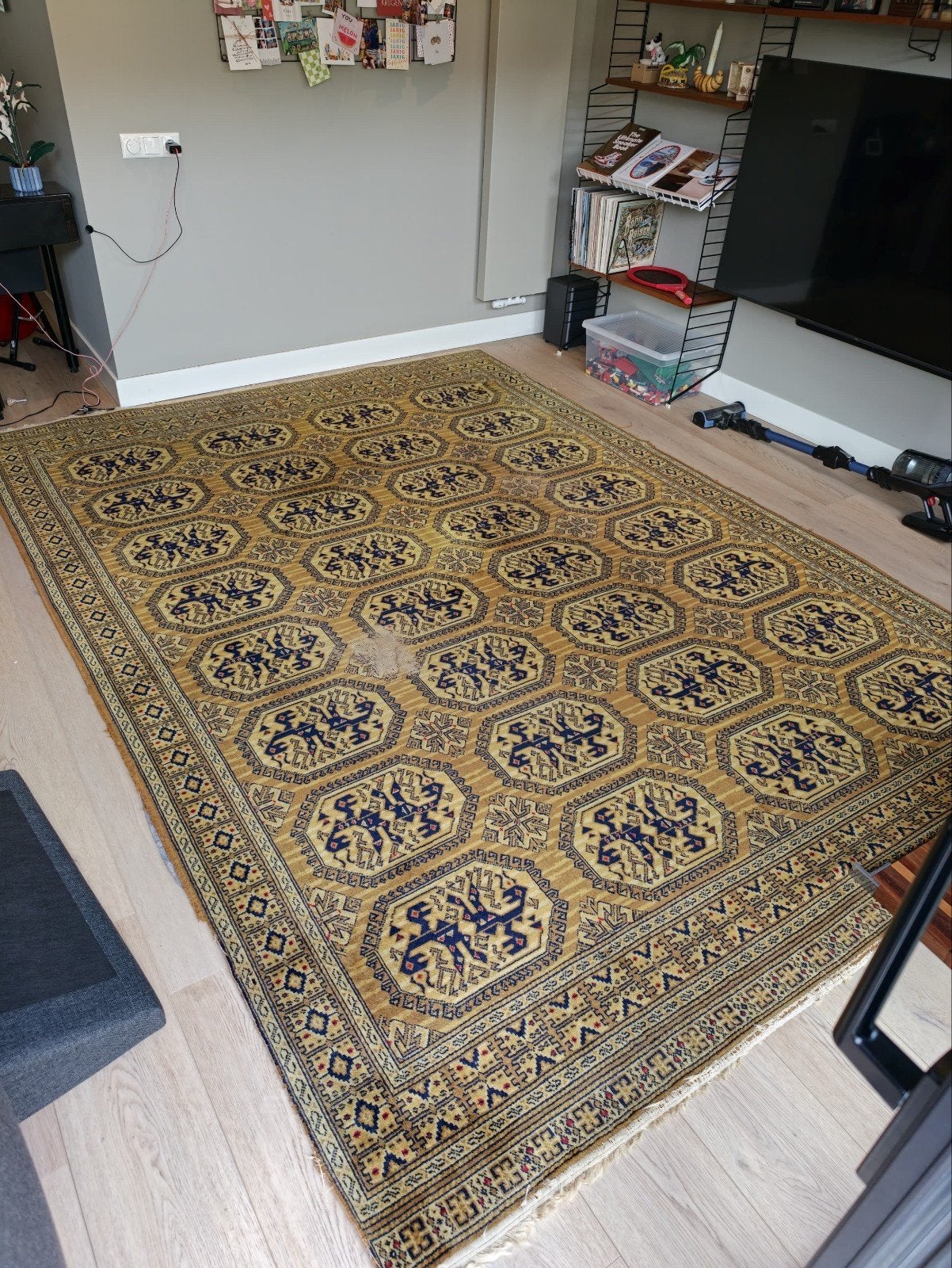 Perzisch tapijt vintage, Huis en Inrichting, Stoffering | Tapijten en Kleden, Ophalen, Gebruikt, 200 cm of meer, 200 cm of meer