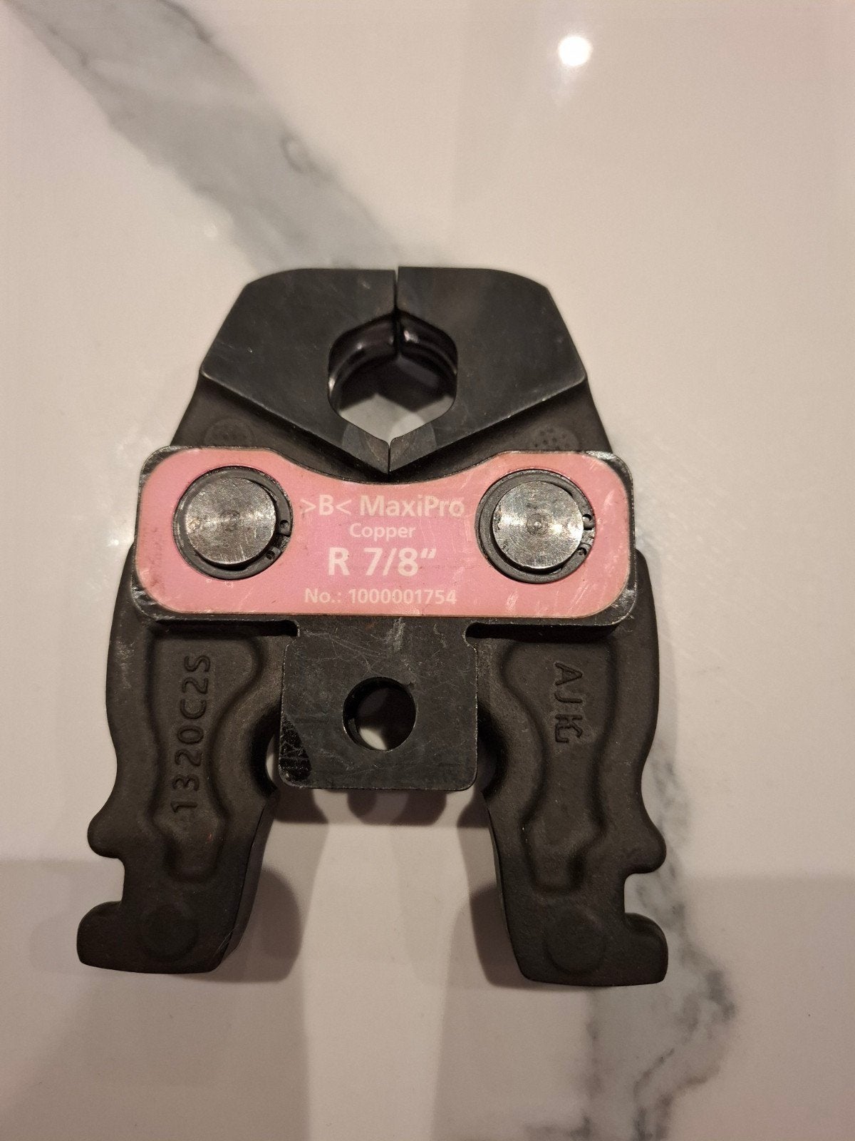 B< MaxiPro Koper Persbek R 7/8" - Gebruikt, Doe-het-zelf en Verbouw, Ophalen of Verzenden, Gebruikt, Overige typen, Overige merken