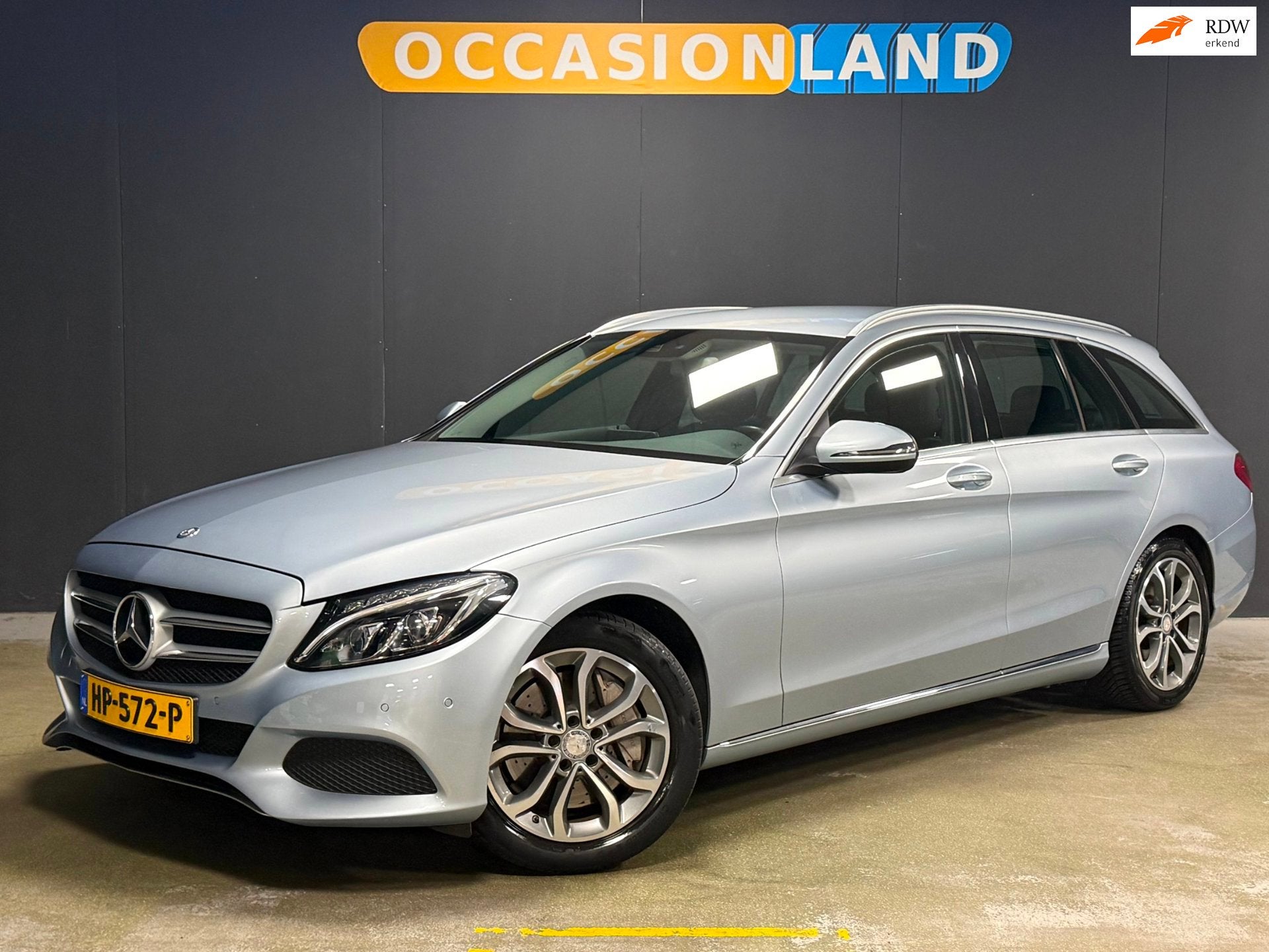 Mercedes-Benz C-klasse Estate 350 e Lease Edition|LED|STOELV, Auto's, Mercedes-Benz, Achterwielaandrijving, Gebruikt, Leder en Stof
