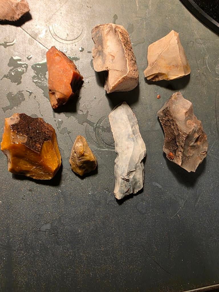 Werktuigen prehistorie, Verzamelen, Mineralen en Fossielen, Ophalen of Verzenden