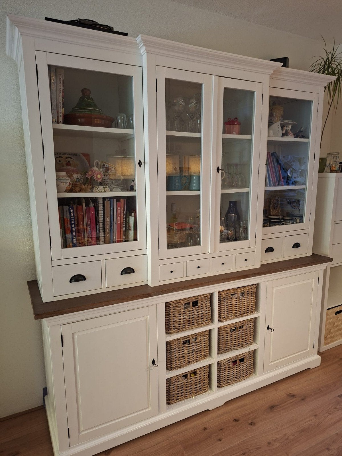 Buffetkast (landelijk), Ophalen, Gebruikt, Met deur(en), 200 cm of meer