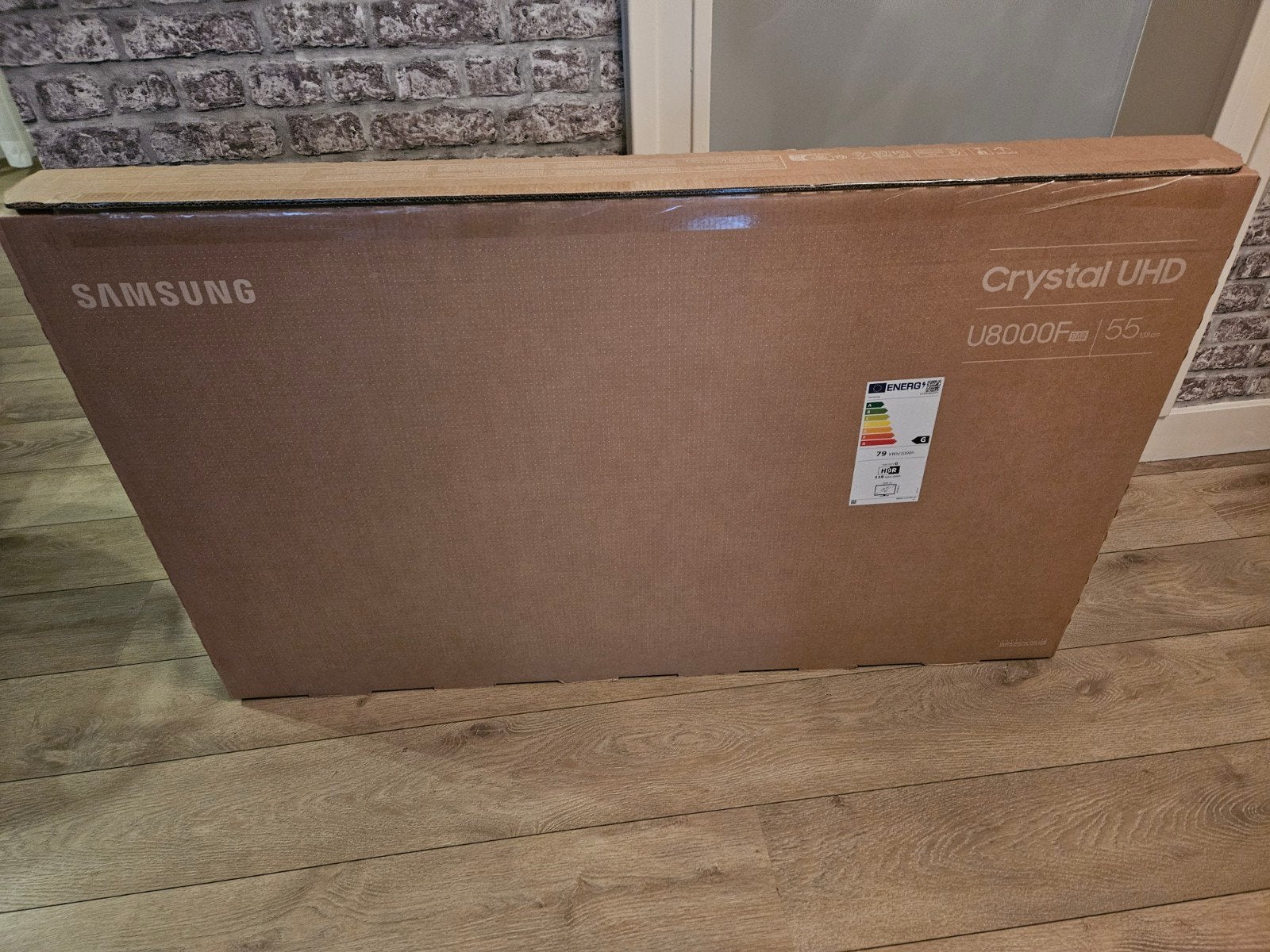 Samsung  55 inc  cristal uhd tv, Ophalen, Nieuw