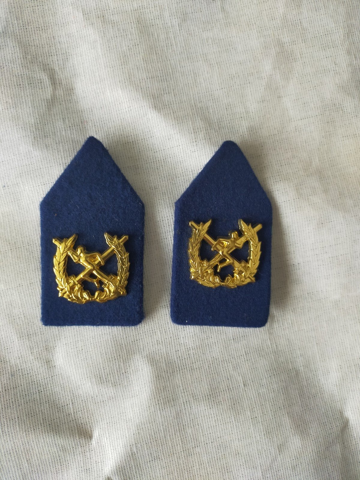 L&O. kraagspiegels, Ophalen of Verzenden, Landmacht, Nederland, Embleem of Badge