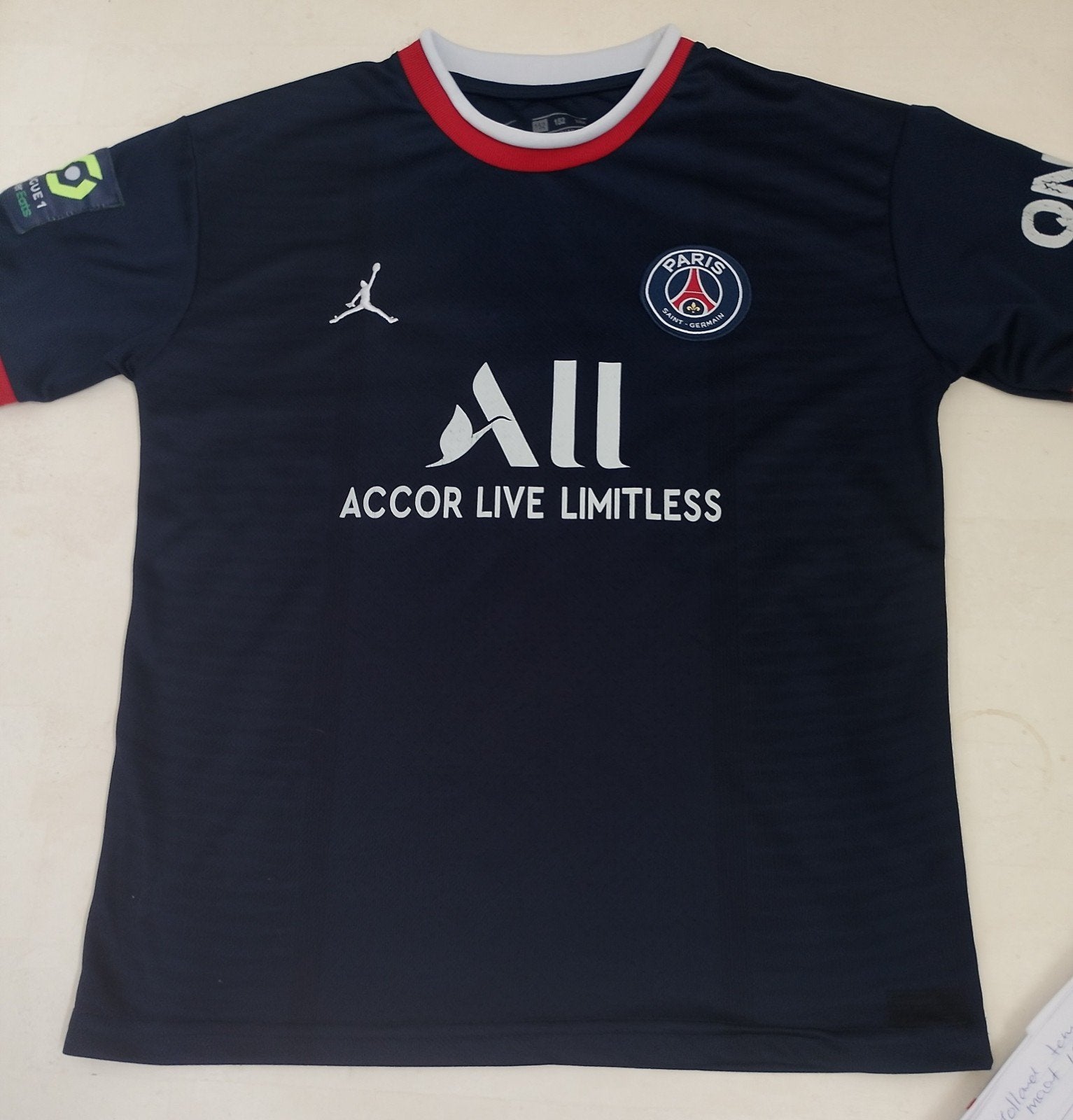 Nike dri-fit Paris saint germain voetbalshirt maat 152, Ophalen of Verzenden, Jongen of Meisje
