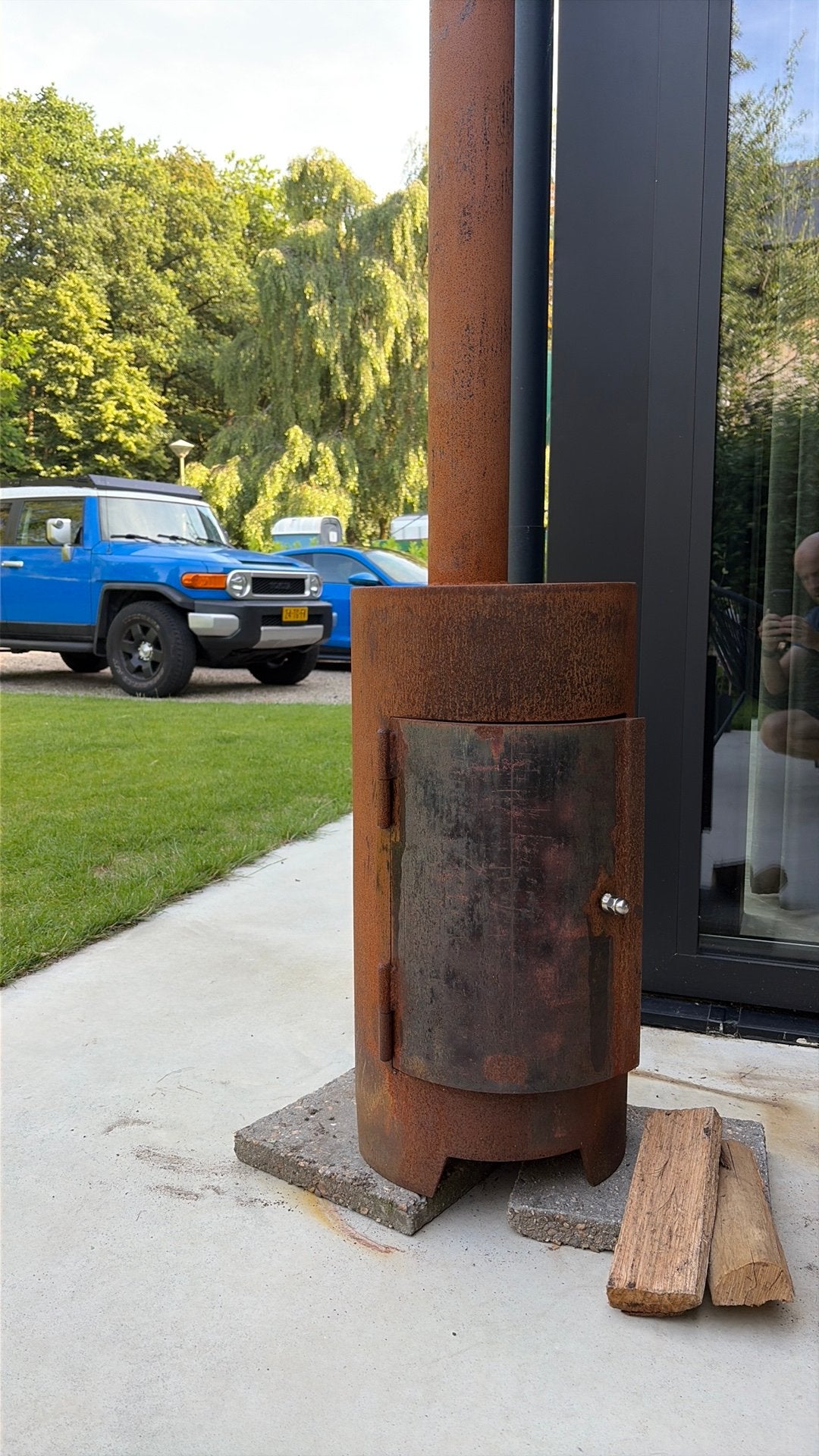 Terrashaard, Ophalen, Zo goed als nieuw
