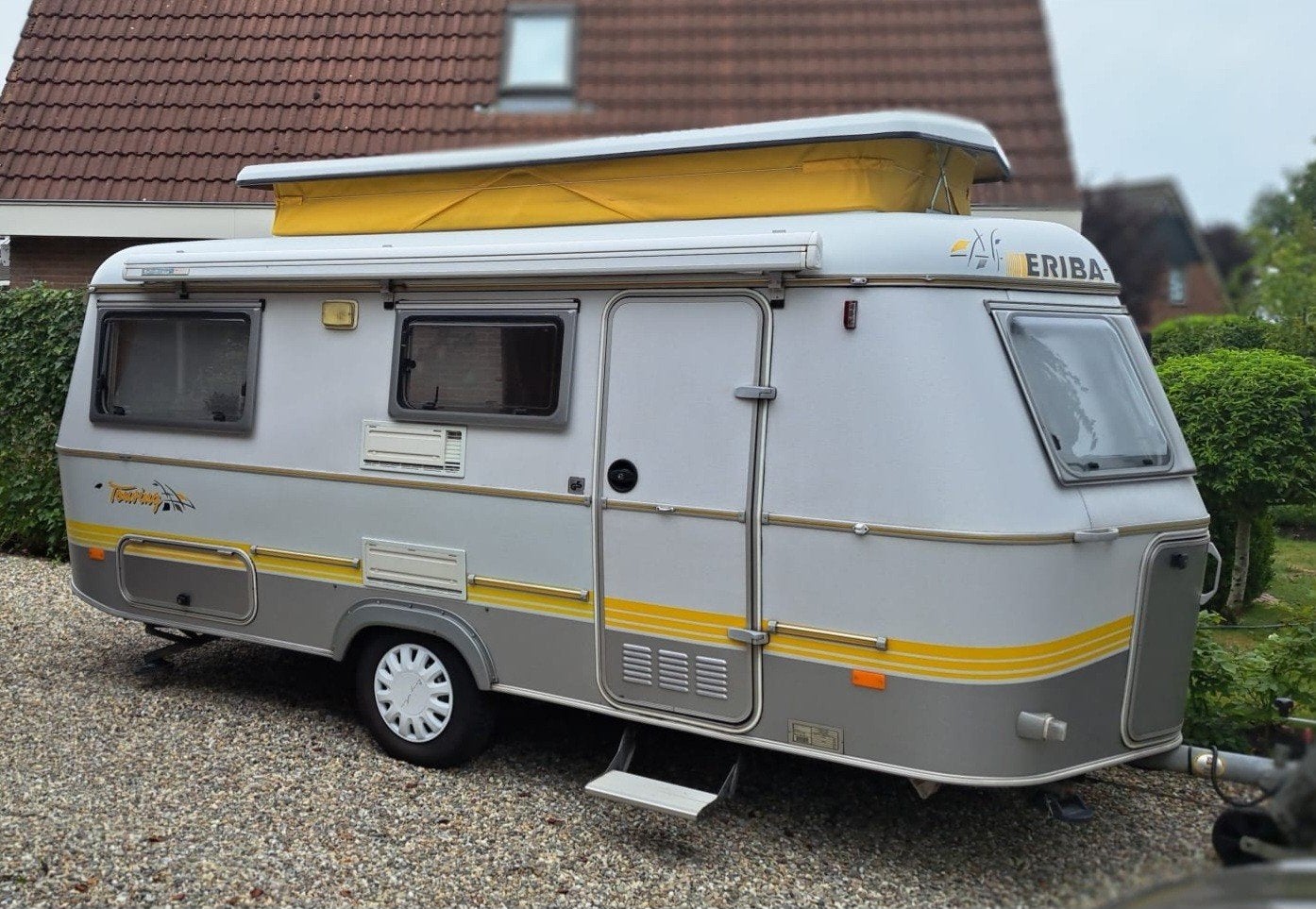 Eriba Touring Troll Type 540, Caravans en Kamperen, Caravans, Particulier, tot en met 3, 750 - 1000 kg, Standaardzit, Eriba, Lengtebed