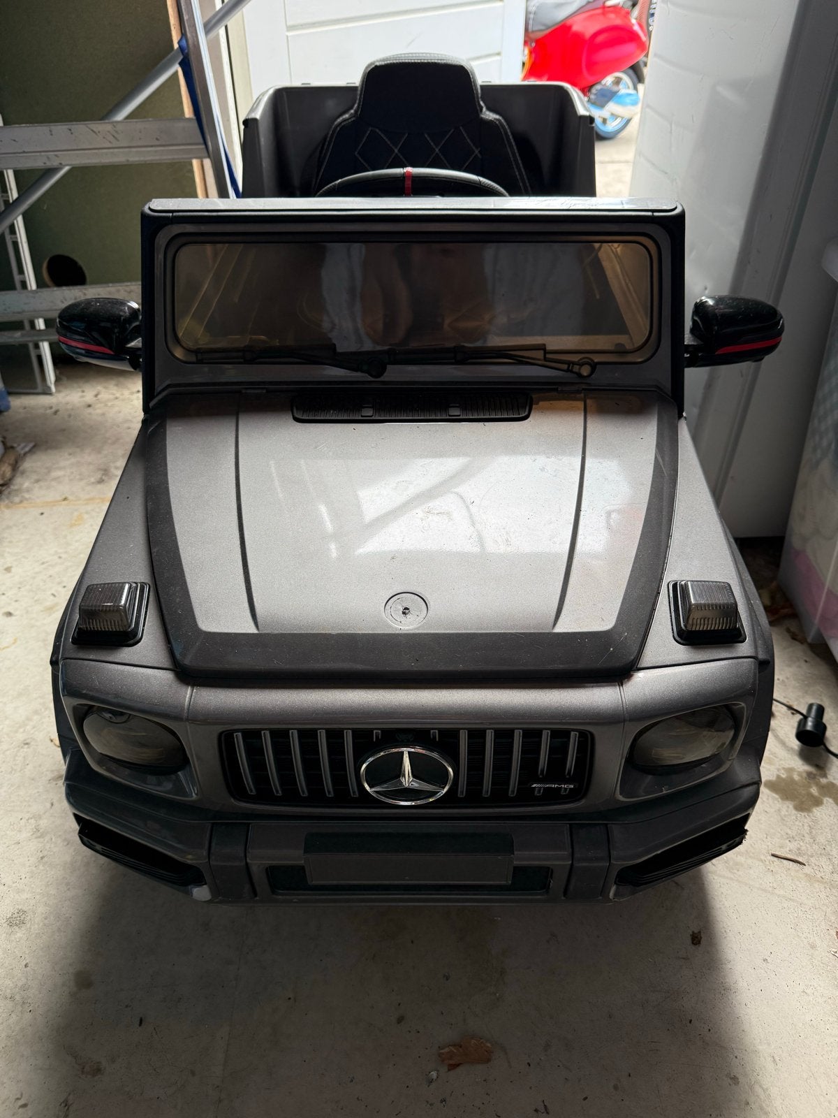 Mercedes-Benz G-Klasse elektrische kinderauto, Kinderen en Baby's, Speelgoed | Buiten | Voertuigen en Loopfietsen, Ophalen, Gebruikt