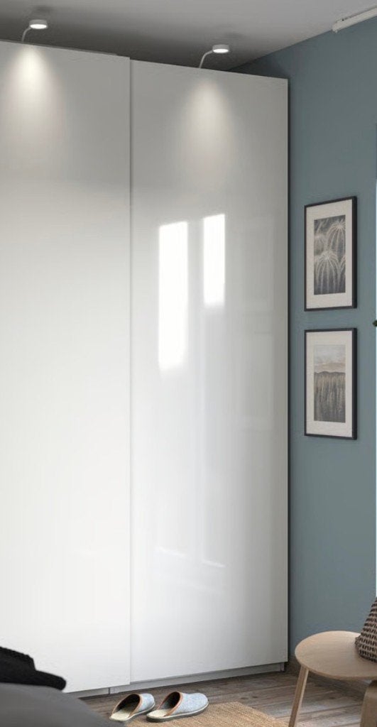 Schuifdeur Hoogglans Wit | 75x236 | IKEA Hasvik, Huis en Inrichting, Ophalen, Nieuw, 50 tot 100 cm, Minder dan 100 cm