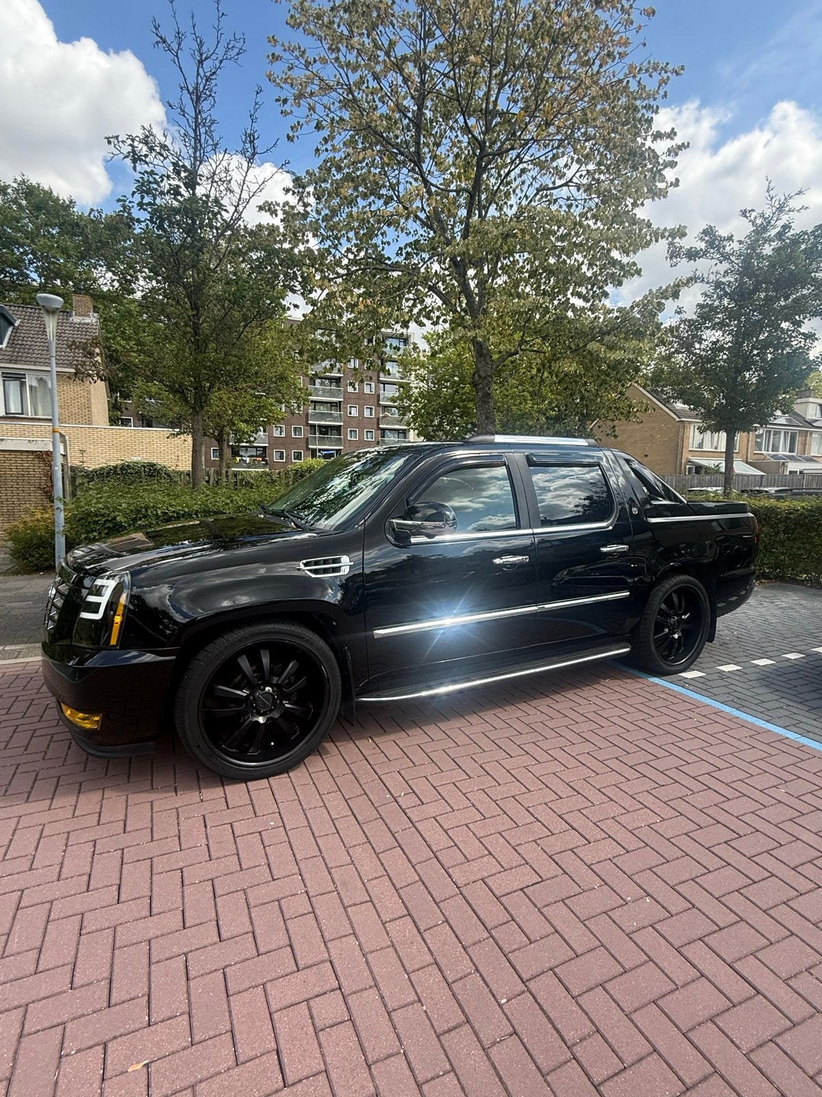 Cadillac Escalade 2011 6.2 V8 24 inch Youngtimer 3e eigenaar, Auto's, Cadillac, Automaat, Escalade, Overige carrosserieën, Zwart