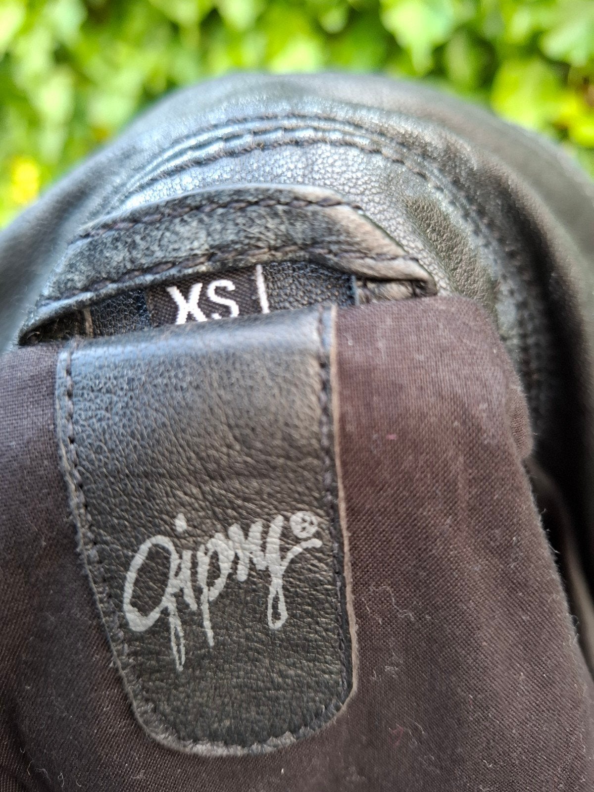Gipsy leren bikerjack - Zwart - Maat XS, Gipsy, Zwart, Ophalen of Verzenden, Zo goed als nieuw