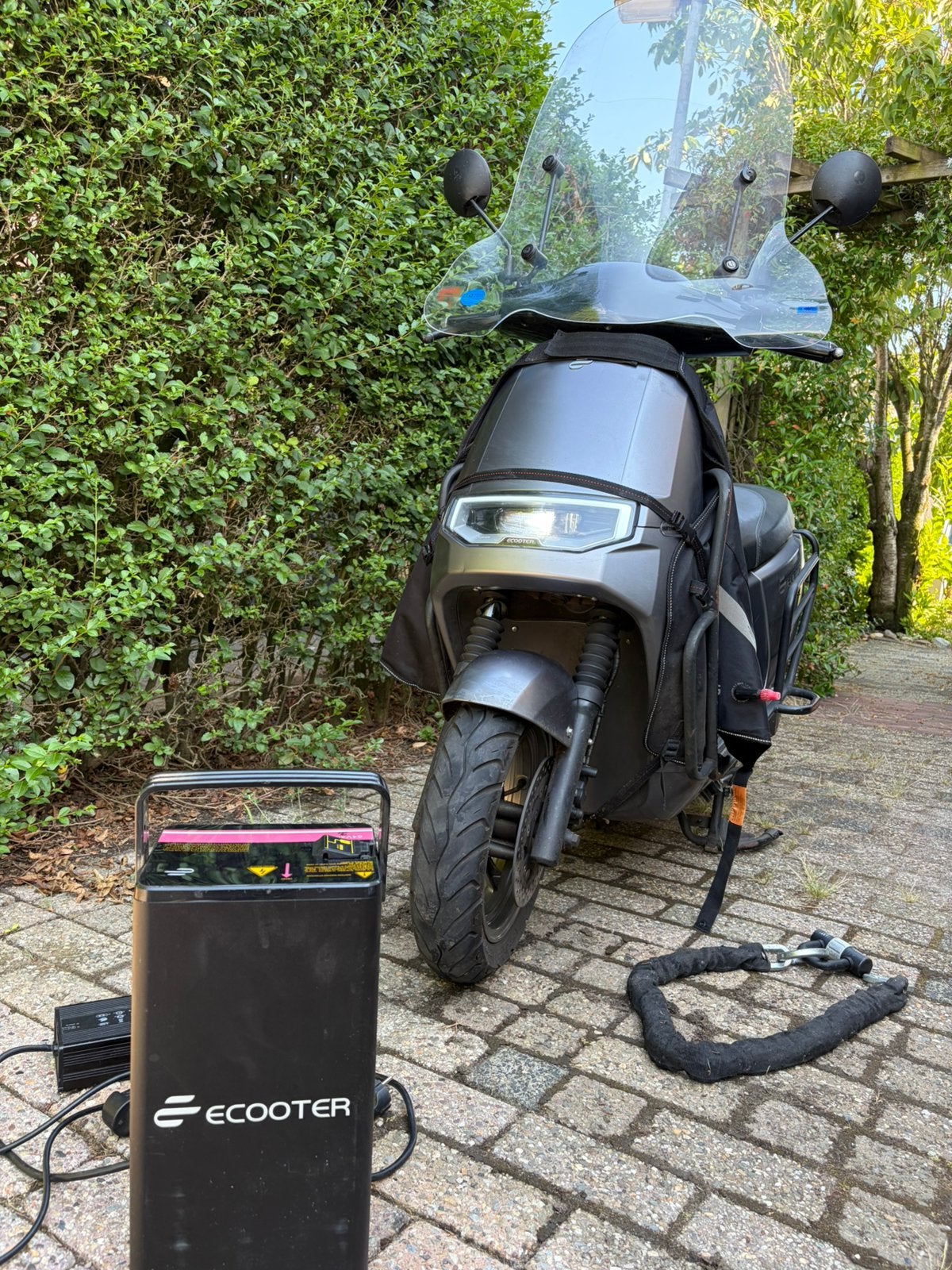 Elektrische bromfiets – Ecooter E2, Ophalen, Gebruikt, Elektrisch, Overige merken