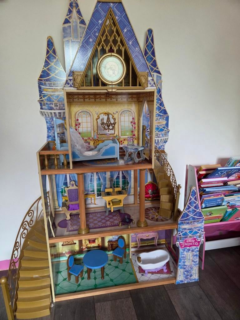 poppenhuis Disney Assepoester merk Kidkraft, Kinderen en Baby's, Speelgoed | Poppenhuizen, Ophalen, Poppenhuis