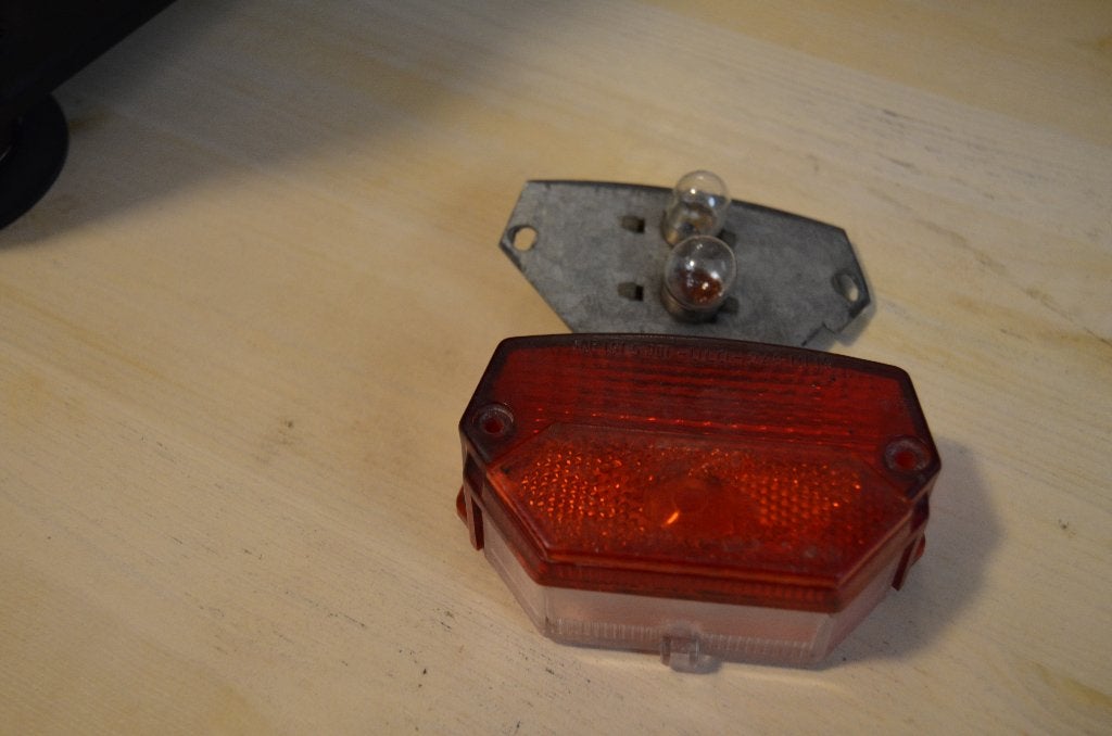 Ulo achterlicht glas plus binnenwerk Zundapp of Kreidler, Ophalen of Verzenden, Zo goed als nieuw, Overige typen