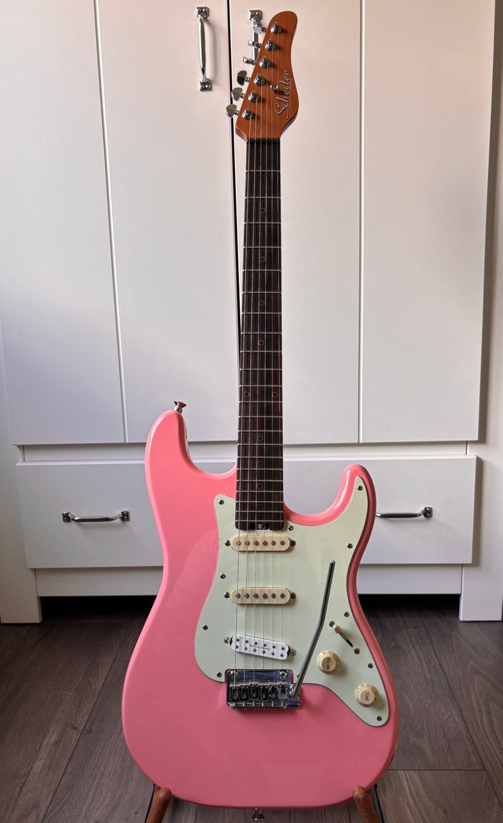 Schecter N.J. Traditional (koop/ruil), Muziek en Instrumenten, Ophalen, Zo goed als nieuw, Solid body, Overige merken