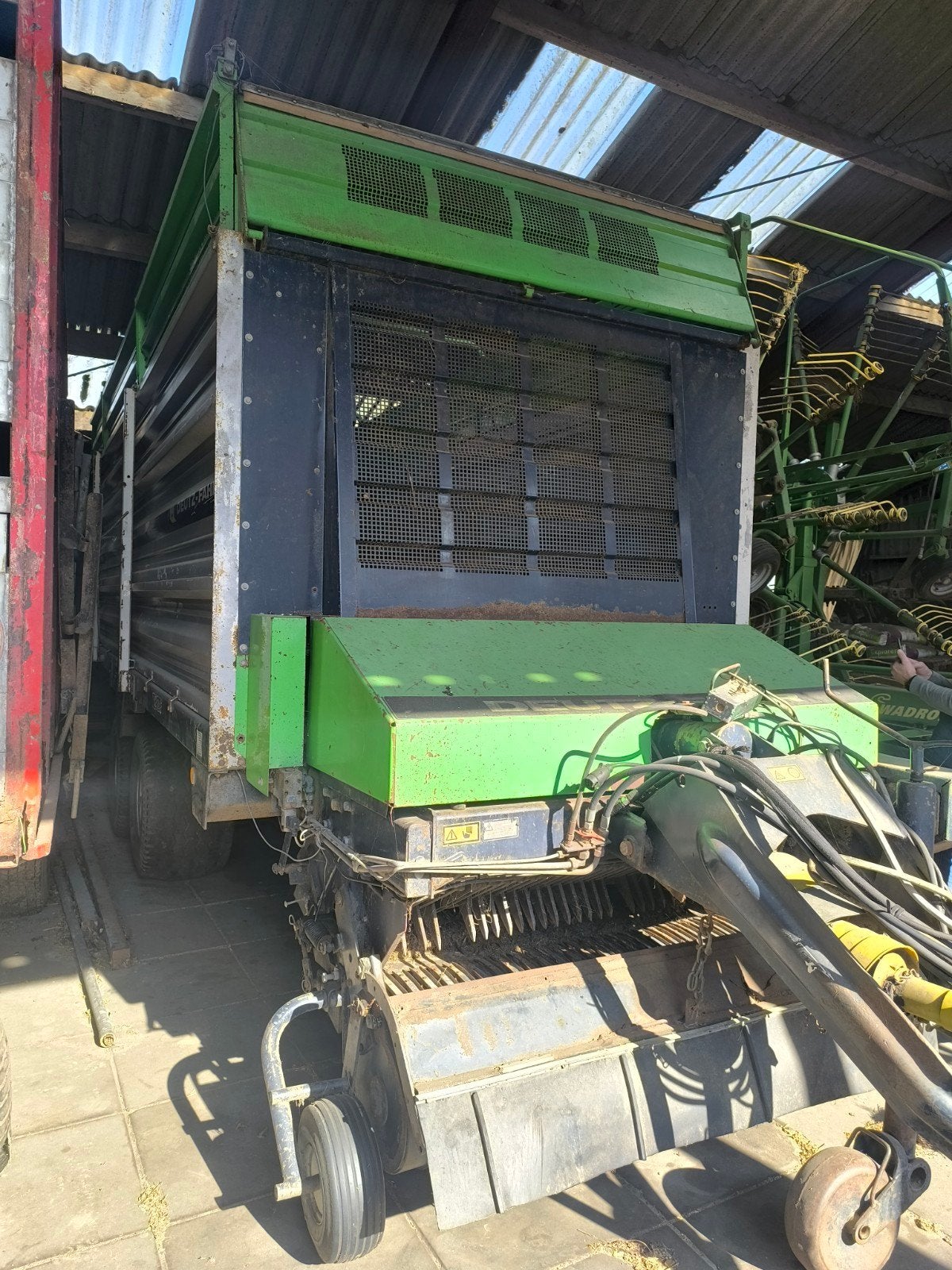 deuts Fahr k6.47, Ophalen, Veehouderij, Weidebouw