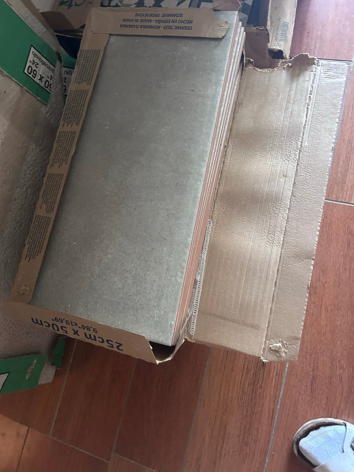 Diverse tegels: vloer- en wandtegels, nieuw in doos, Ophalen, 40 tot 60 cm, Keramiek, Nieuw
