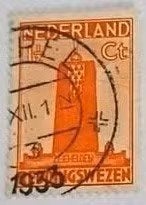 Nederland 1933 - nvph 257 - Zeemanszegels - ab1, Postzegels en Munten, Ophalen of Verzenden, T/m 1940, Gestempeld
