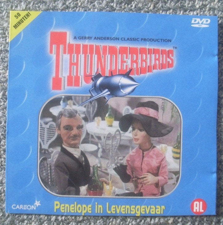 Thunderbirds - Penelope In Levensgevaar (DVD) 1964, Cd's en Dvd's, Dvd's | Tv en Series, Alle leeftijden, Ophalen of Verzenden