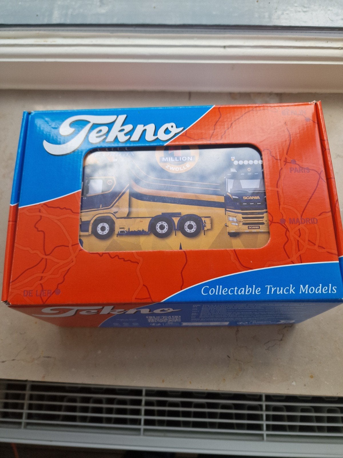 Tekno Scania vrachtwagen Limited Edition, Overige merken, 1:32 tot 1:50, Nieuw, Ophalen of Verzenden