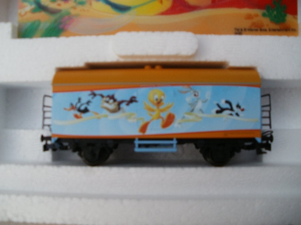 Marklin Ho no 48705 wagon Looney Tunes nieuw+ovp., Wisselstroom, Ophalen of Verzenden, Märklin, Nieuw