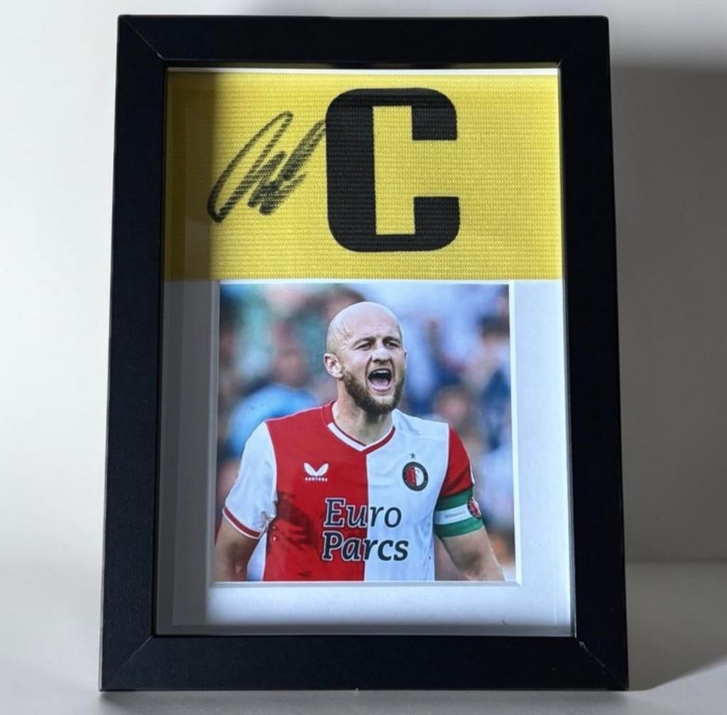 Gernot Trauner Gesigneerde Aanvoerdersband Feyenoord, Ophalen of Verzenden, Nieuw, Clubaccessoires