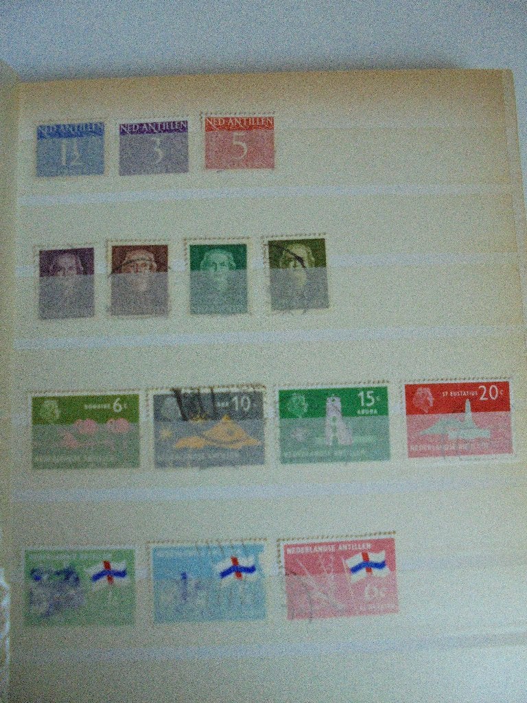 Postzegels Nederlandse Antillen, Verzenden, Gestempeld