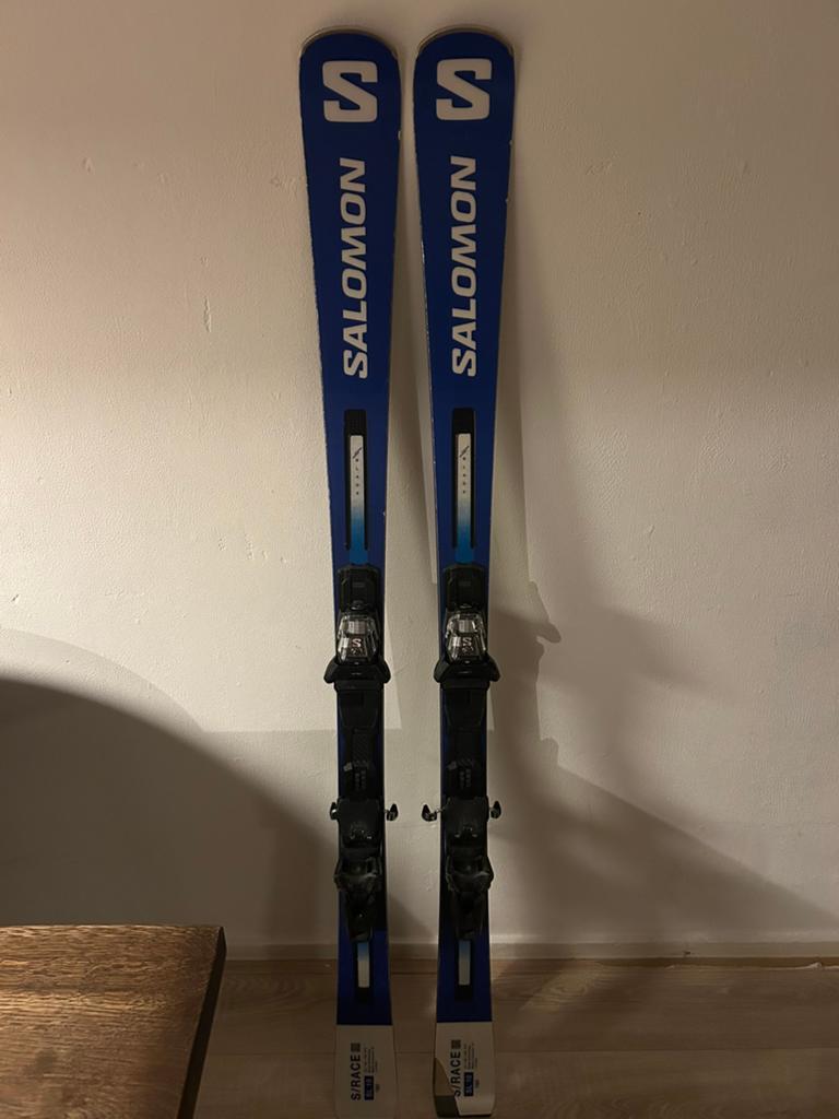 Salomon S/Race SL 160 cm + bindingen - gevorderde skier, Sport en Fitness, Skiën en Langlaufen, Ophalen, 160 tot 180 cm, Gebruikt