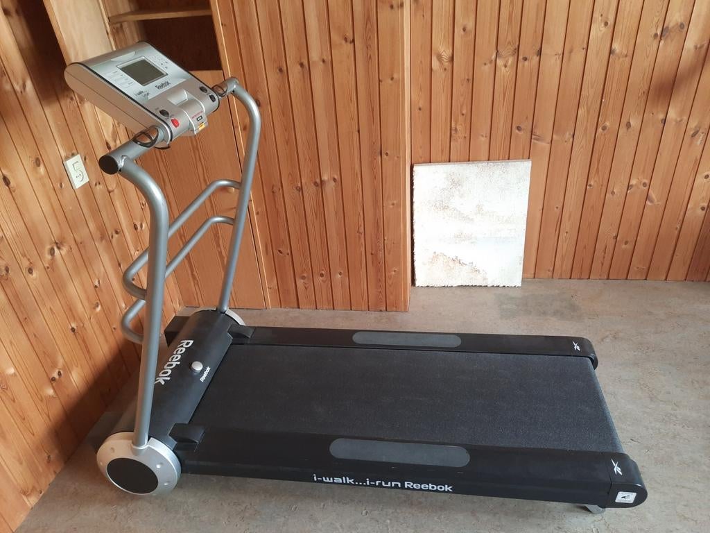 Reebok i-walk i-run opvouwbare hardloopband, Ophalen, Gebruikt, Metaal, Loopband